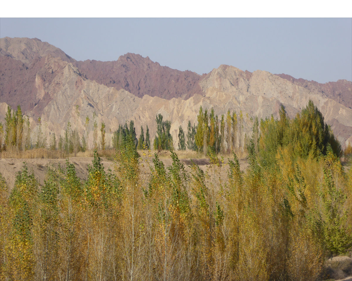 Zhangye rainbow mountains