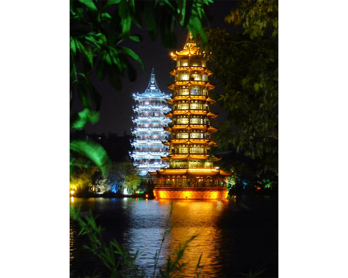 Guilin at night