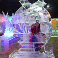 Sun Island in Harbin, Ice and Snow Art Gallery